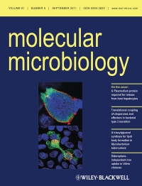Cover_Mol Microbiol_Sept 2011_Haussig et al